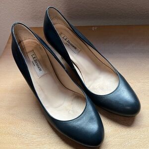 LK Bennett Black Leather Heels